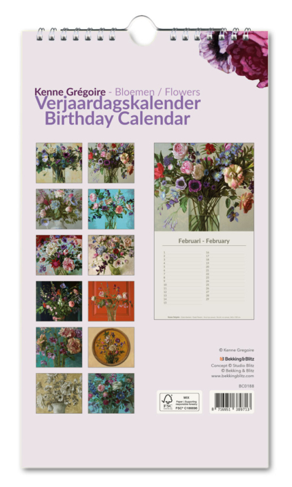 Geburtstagskalender: Bloemen, Kenne Gregoire