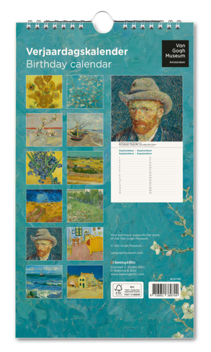 Geburtstagskalender: Van Gogh, Van Gogh Museum