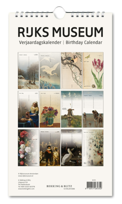 Geburtstagskalender: Masterpieces, Rijksmuseum Amsterdam