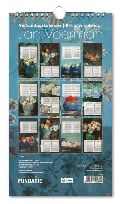 Geburtstagskalender: Jan Voerman, Museum de Fundatie