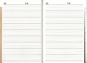 Adressbuch: Combi Addressbook A5