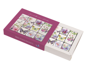Set Kühlschrankmagnete: Hibiscus, Janneke Brinkman-Salentijn