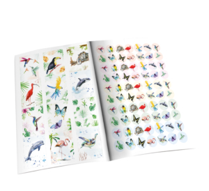 Geschenkpapier: Michelle Dujardin