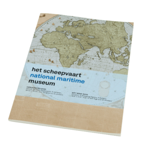 Geschenkpapier: Wandkaart van de wereld door Joan Blaeu, Het Scheepvaartmuseum