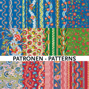 Geschenkpapier: Flower papers from the collection of the Kunstblibliothek