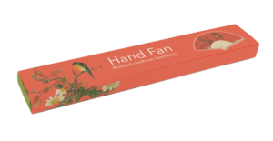Fächer: Album of birds and flowers (rood), Hu Feitao, Chester Beatty