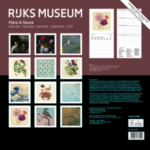 Rijksmuseum Monatskalender 2027