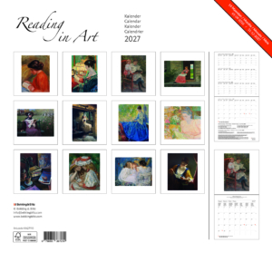 Reading in art Monatskalender 2027