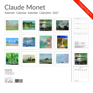 Claude Monet Monatskalender 2027