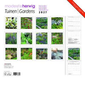 Tuinen – Gärten, Monatskalender 2027
