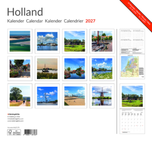 Holland Monatskalender 2027
