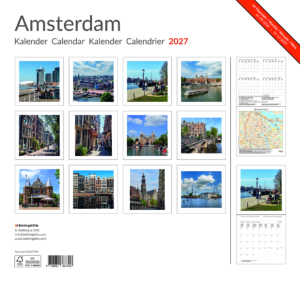 Amsterdam Monatskalender 2027