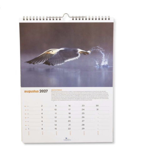Niederländischer Vogelschutzbund (Vogelbescherming Nederland) Monatskalender 2026
