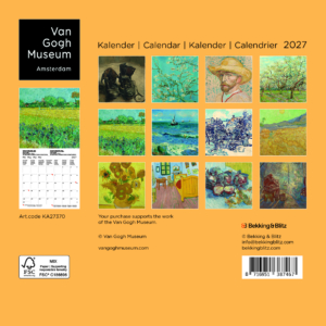 Van Gogh mini Monatskalender 2027
