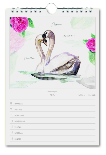 Michelle Dujardin, Schmetterlinge, Wochenkalender 2027