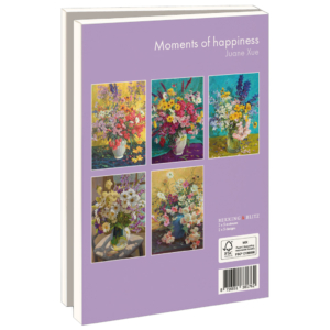 Grußkartenbox mit Umschläge – Groß: Moments of happiness, Juane Xue
