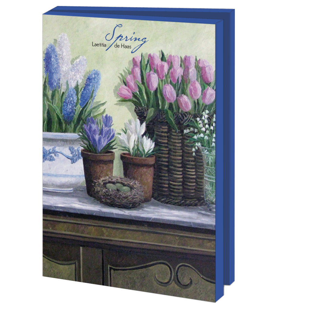 Grußkartenbox mit Umschläge – Groß: Spring, Laetitia de Haas