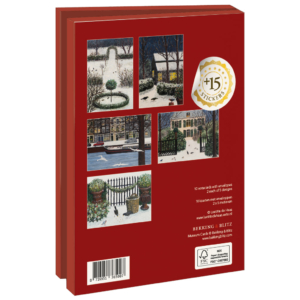 Grußkartenbox mit Umschläge – Groß: Winter Garden, Laetitia de Haas
