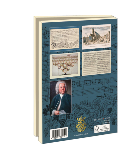 Grußkartenbox mit Umschläge – Groß: J.S. Bach, Bach Archiv Leipzig