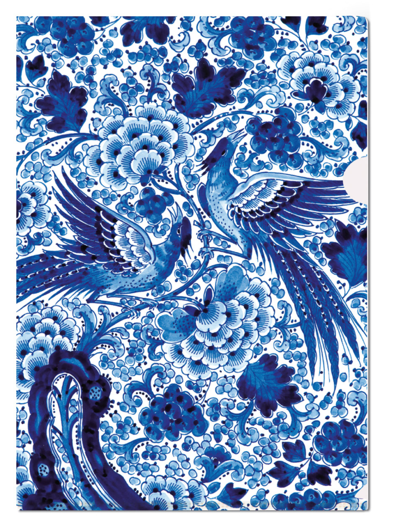 Dokumentenhüllen A4: Royal Delft