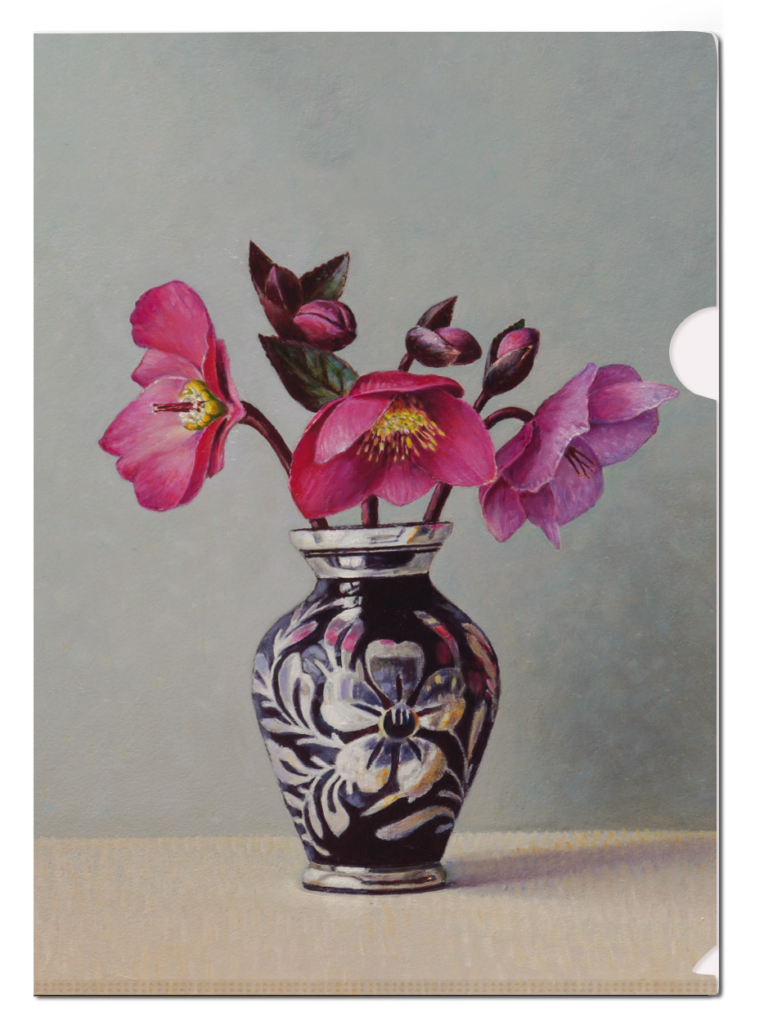 Dokumenthüllen A4: Helleborus ‚Anna’s Red‘, Ingrid Smuling