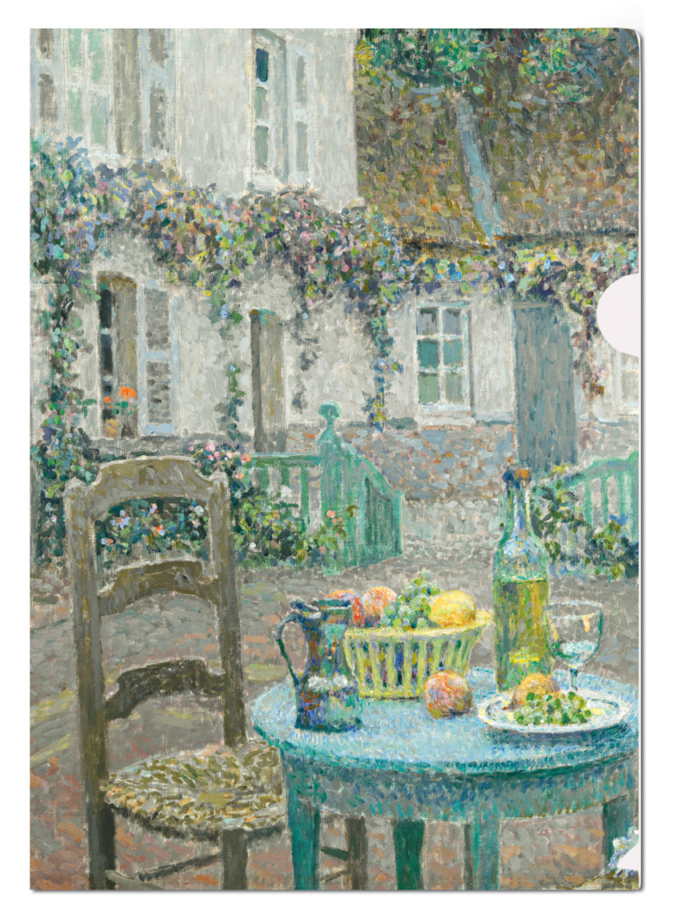 Dokumenthüllen A4: La Table bleue, Henri Le Sidaner, Singer Laren