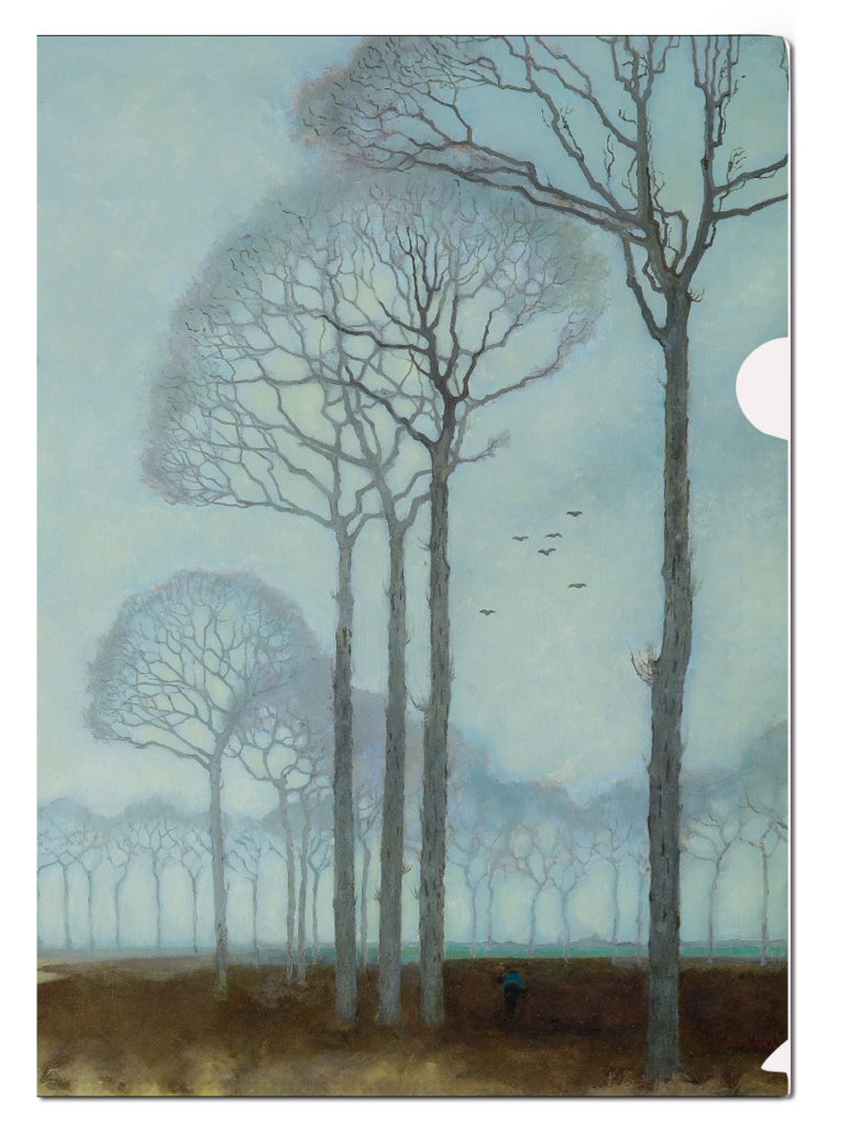 Dokumenthüllen A4: Baumreihe, Jan Mankes, Museum Mehr