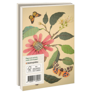 Grußkartenbox mit Umschläge – Klein: Flowers and insects, Geertje Aalders