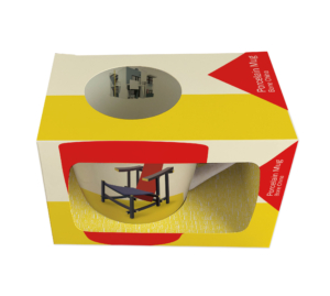 Tasse: Rotblauer Stuhl, Gerrit Rietveld, Rietveld-Schröder-Haus