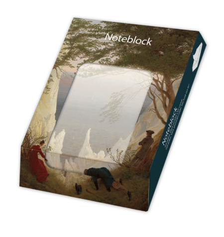 Notizblock: Kreidefelsen auf Rügen, Caspar David Friedrich, Kunst Museum Winterthur