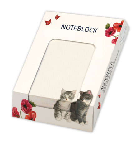 Notizblock: Franciens Kittens & Poppies, Francien van Westering