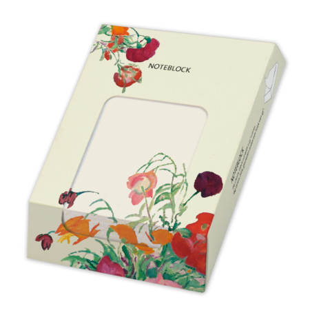 Notizblock: Bloemen voor een gebloemde lap, Leo Gestel, Singer Laren