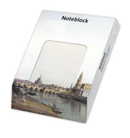 Notizblock: Dresden, Canaletto, Staatliche Kunstsammlungen Dresden