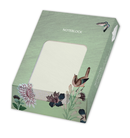 Notizblock: Chinees behang papier, Kasteel Heeswijk