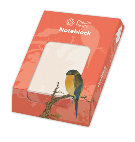 Notizblock: Album of birds and flowers (rood), Hu Feitao, Chester Beatty