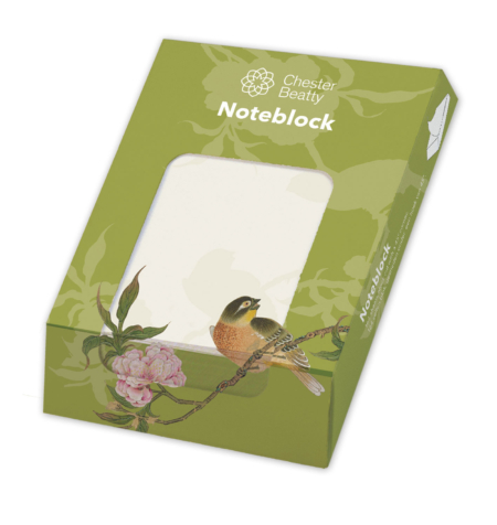 Notizblock Album of birds and flowers (groen), Hu Feitao, Chester Beatty