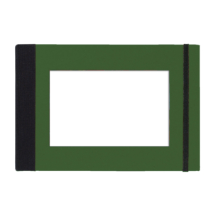 Passepartout-Notizbuch, liegend / quer / quer