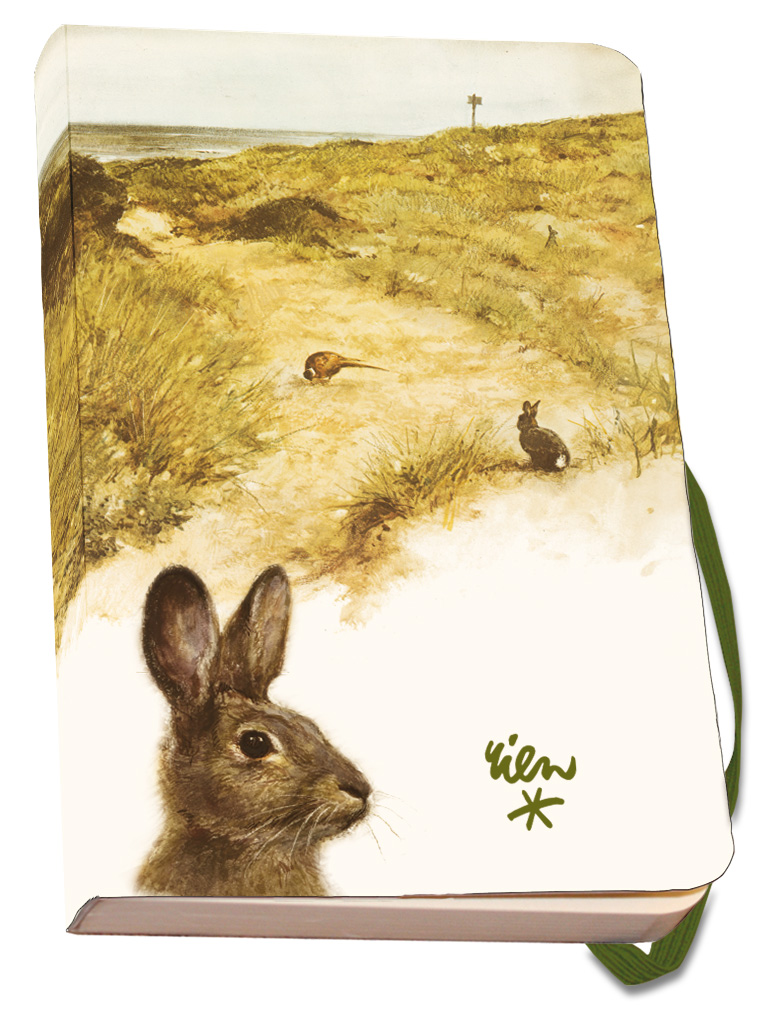 Notizbuch Softcover A6: Drawn to Nature, Rien Poortvliet