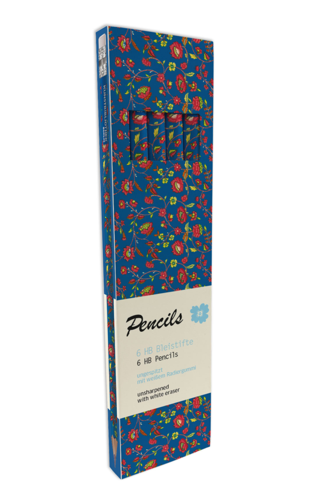 Bleistift Box: Blumenpapiere, SMB