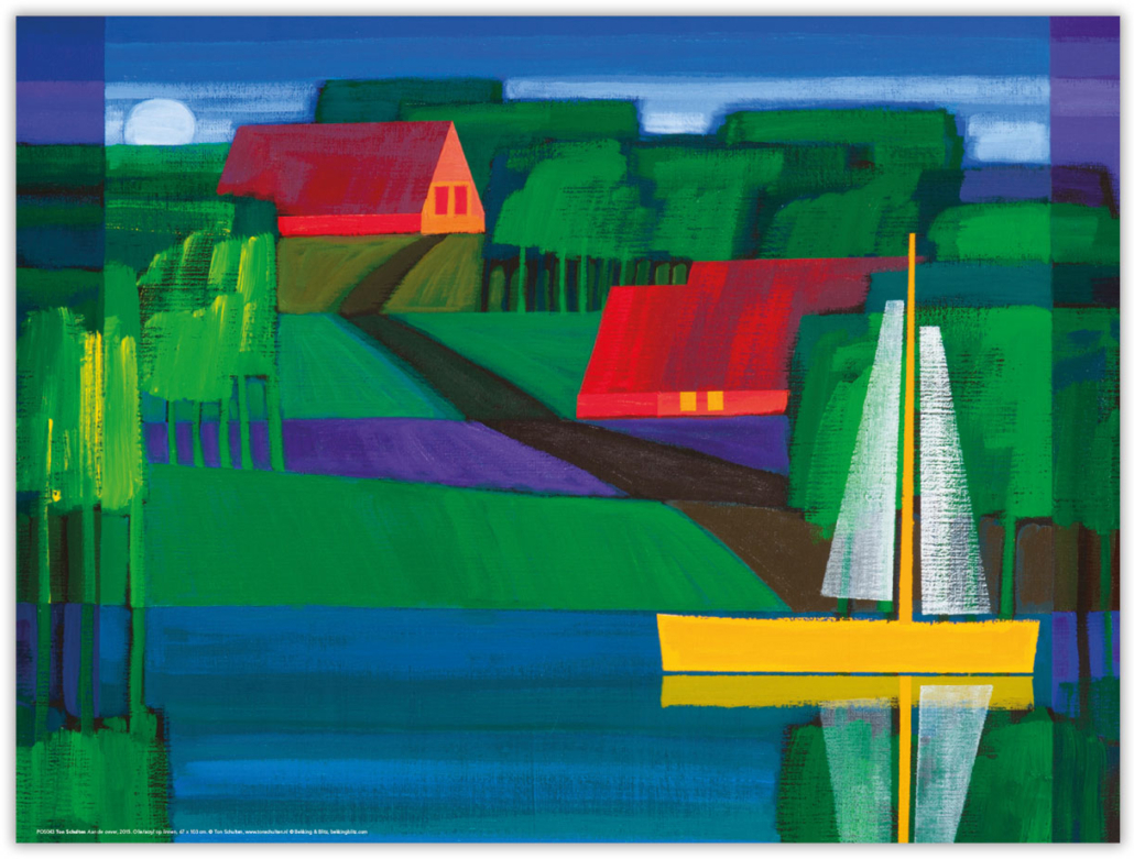 Poster: Am Ufer, Ton Schulten