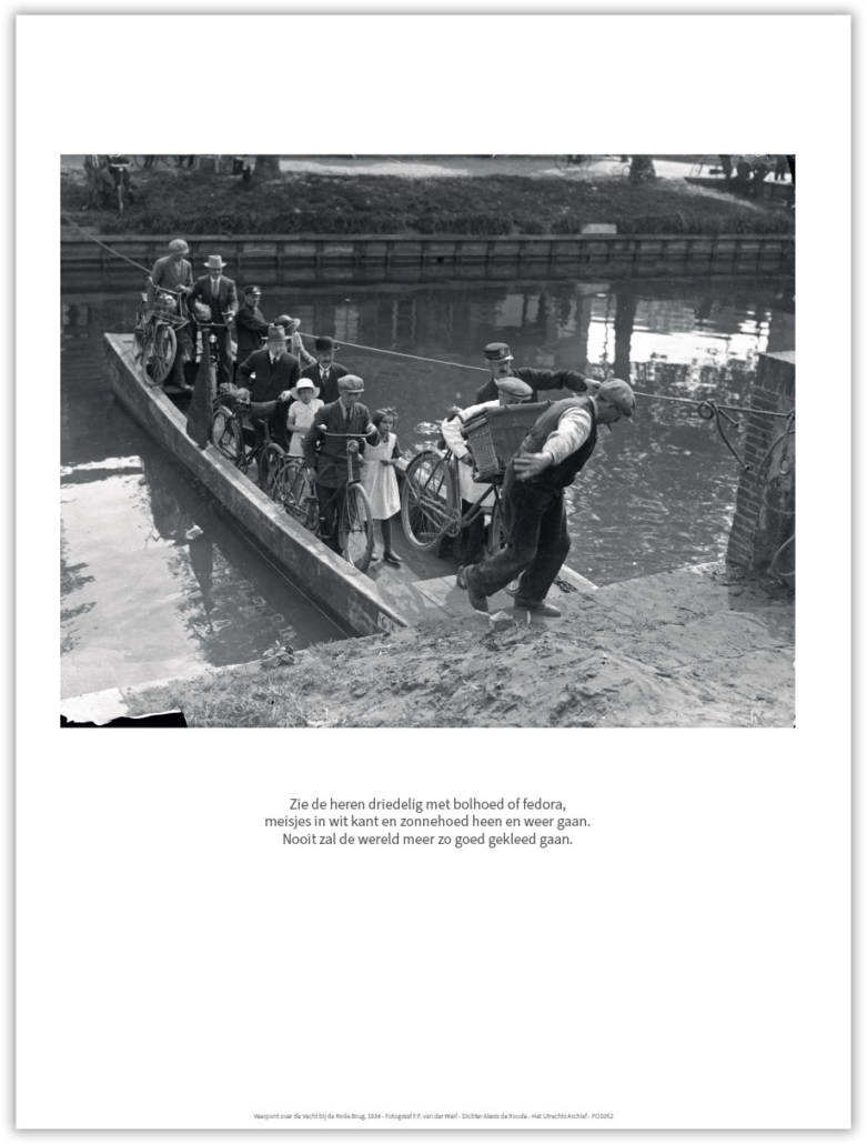 Plakat: Utrechts Homewee 1, Studio Joost Gijzel
