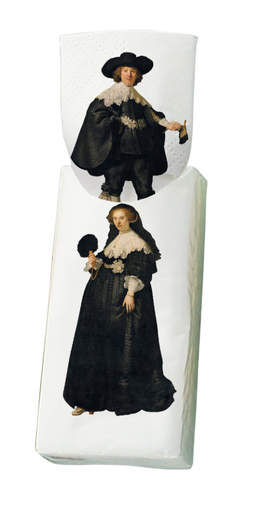 Taschentücher: Portretten Oopjen en Marten, Rembrandt van Rijn, Coll. Rijksmuseum Amsterdam