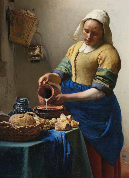 Puzzle (1.000 Teile): Melkmeisje, Vermeer, Rijksmuseum
