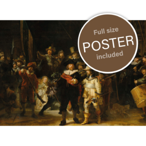 Puzzle (1.000 Teile): Nachtwacht, Rijksmuseum
