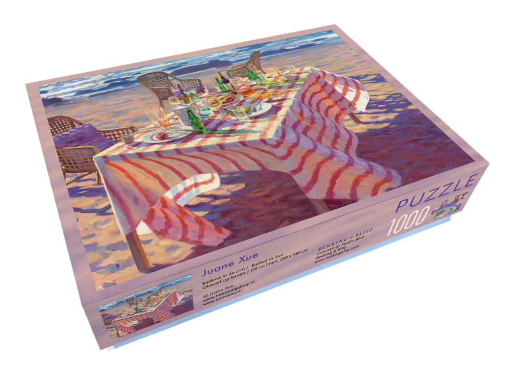 Puzzle (1.000 Stücke): Badend in de zon, Juane Xue