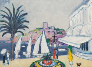 Puzzle (1.000 Stücke): Gezicht op het casino in Cannes, Kees van Dongen, Singer Laren