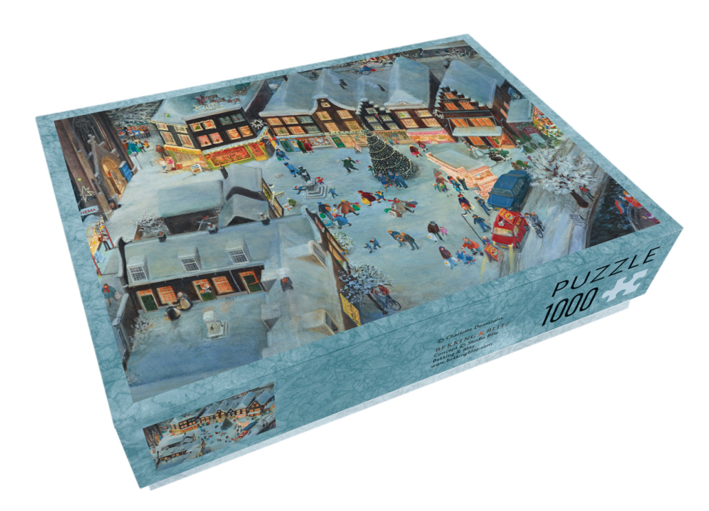Puzzle (1.000 Stücke): Kerstboom, Charlotte Dematons