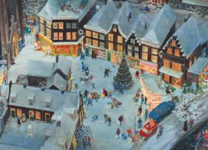 Puzzle (1.000 Stücke): Kerstboom, Charlotte Dematons