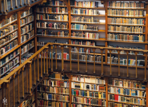Puzzle (1.000 Teile): Die Klosterbibliothek, Maria Laach