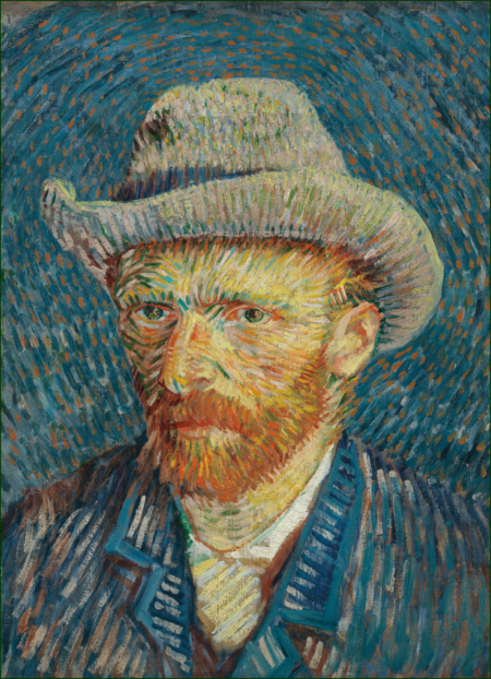 Puzzle (1.000 Teile): Selbstporträt, Vincent van Gogh, Van Gogh Museum